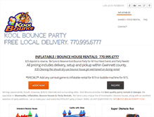 Tablet Screenshot of koolbounce.com